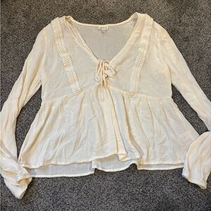 Selfie Cream Fairy Blouse